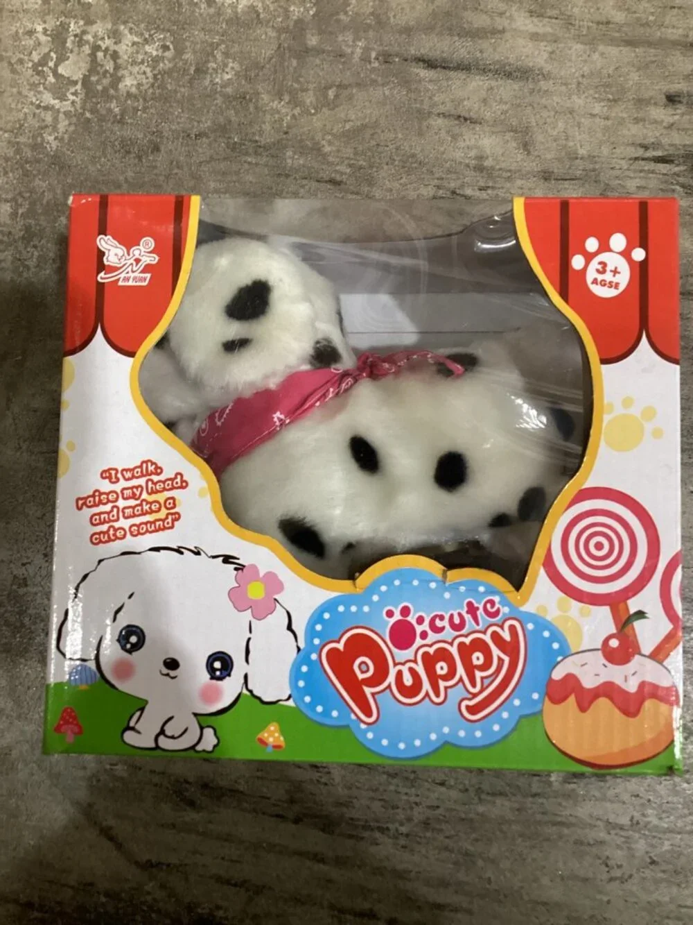 Cute Somersault Little Puppy Barks, Sits, Walk, And Flips  Pet Toy Dog